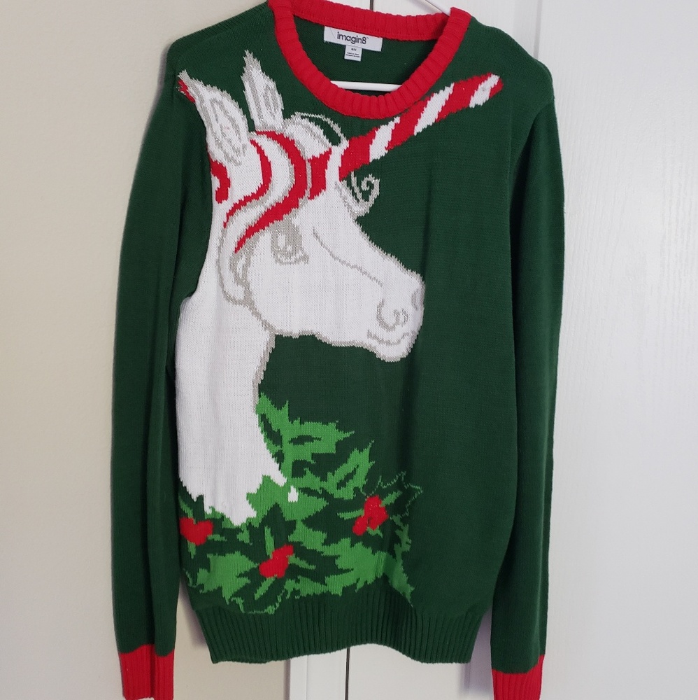 Light Up Unicorn Sweater